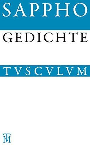 Sappho, Andreas Bagordo: Gedichte: Griechisch - Deutsch (Sammlung Tusculum) (German language, 2014)