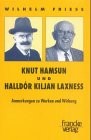 Wilhelm Friese: Knut Hamsun und Halldor Kiljan Laxness (Paperback, German language, 2002, Francke)