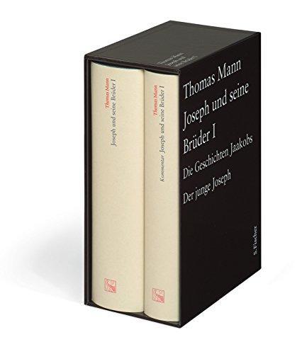 Jan Assmann, Thomas Mann, Dieter Borchmeyer, Stephan Stachorski: Joseph und seine Brüder I: Text und Kommentar in einer Kassette (Thomas Mann, Große kommentierte Frankfurter Ausgabe. Werke, Briefe, Tagebücher) (German language, 2018)