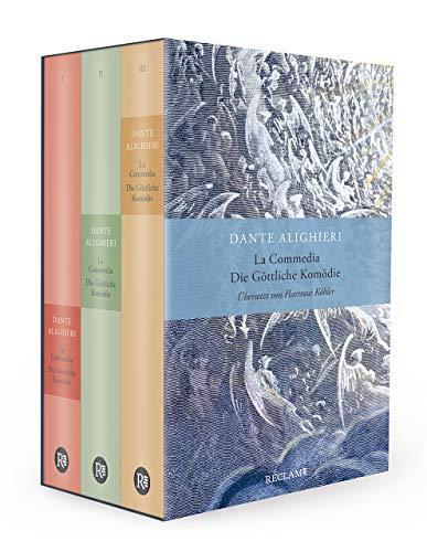 Hartmut Köhler, Dante Alighieri: La Commedia / Die Göttliche Komödie: Drei Bände im Schuber. Italienisch/Deutsch (German language, 2021)