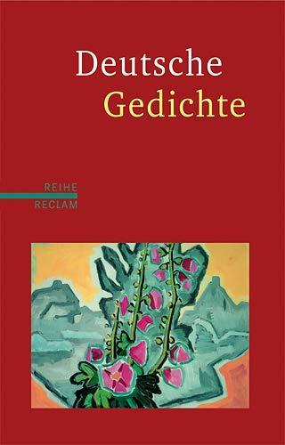 Dietrich Bode: Deutsche Gedichte : eine Anthologie (German language, 2006)