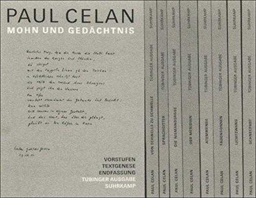 Paul Celan, Jürgen Wertheimer: Werke (German language, 1996)